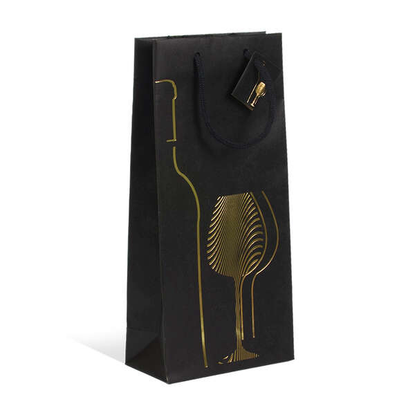 Product image Winny Perth Black pearl & Birdy 2 bottle bags
