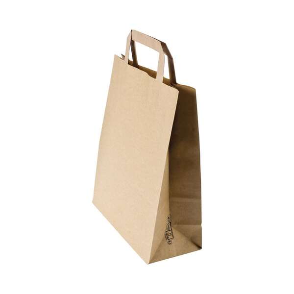 Product image Kraft tote bags with flat handles