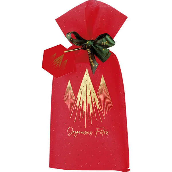 Product image Red/Gold Non-Woven Polypropylene Christmas Bag