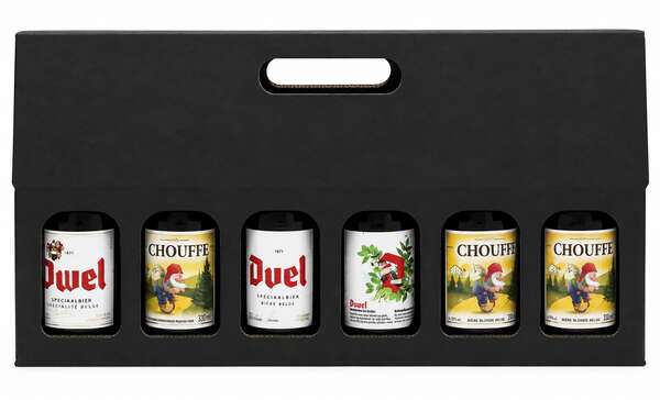 Product image Black STEINIE 6 x 33cl Inline Bottle Carrier