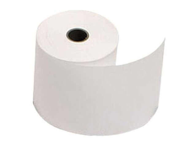 Product image Roll of 1-ply thermal receipt paper, 8x8x1.2cm