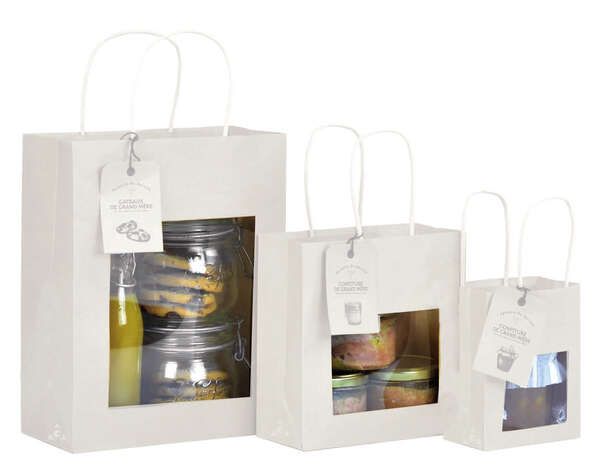 Product image White Kraft Bag with window