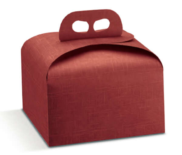Product image Burgundy cake carrier with handle