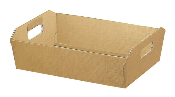 Product image Cardboard display tray, gold