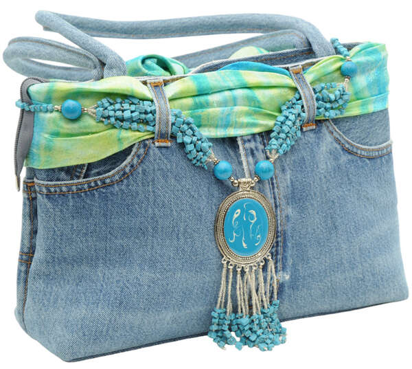 Product image 3 Colour jeans handbag
