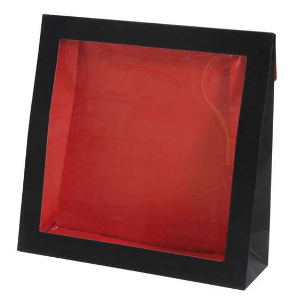 Product image Windowed cardboard pouch