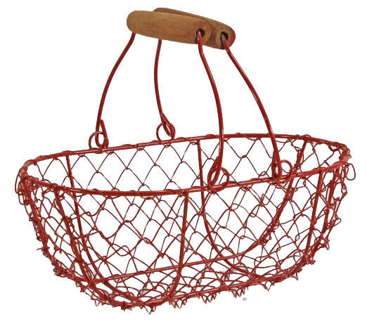 "Poppy" mesh basket : Trays, baskets