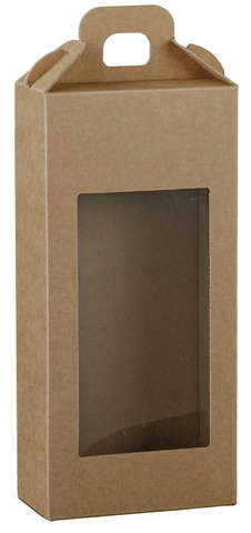 Valisette carton avec fenêtre biodégradable : Boxes