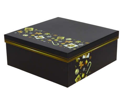 "Christmas presents" square gift box  : Boxes