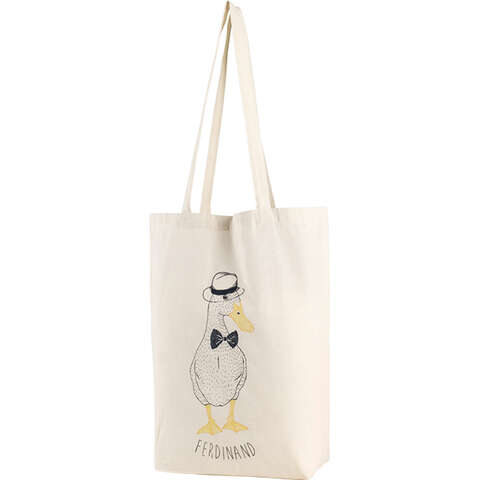 Sac coton décor canard "Ferdinand" : Bags