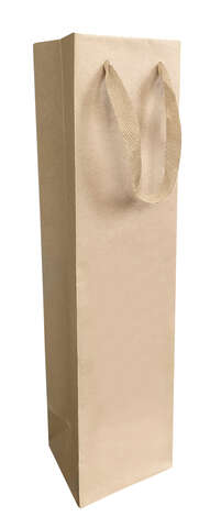 Bag from the Seduction collection, holds 1, 2 or 3 bottles, natural, windowless : Bottles packaging