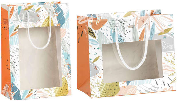 "Fresh" windowed paper bags  : Jars packing