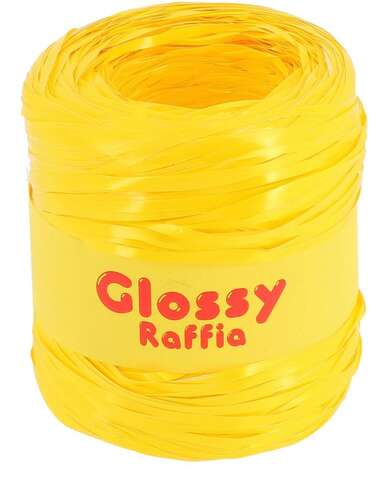 Ball of glossy raffia, XL  : Packaging accessories