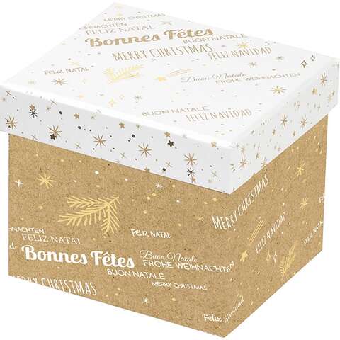 Coffret carton "Bonnes Fêtes" : Boxes