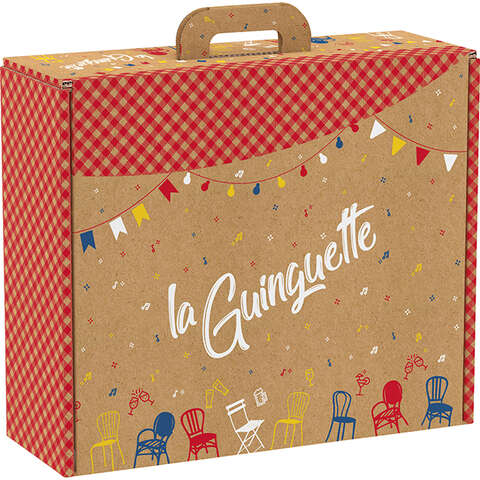 Valisette carton "la Guinguette" : Boxes
