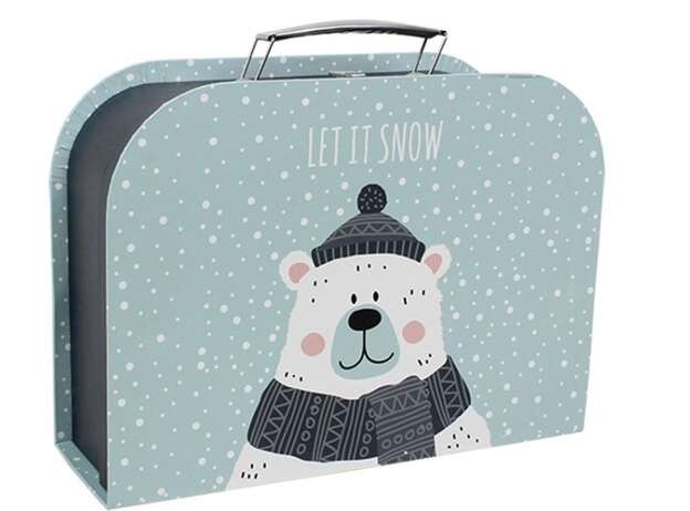 "Polar bear" suitcase : Boxes