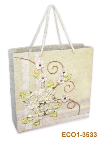 Hand made Paper bag : Bags
