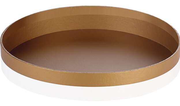 Round cardboard display tray  : Boxes