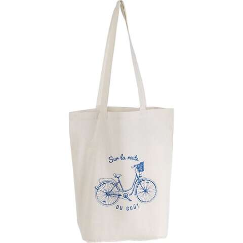 Natural cotton bag with "Bicycle" design  : Bags