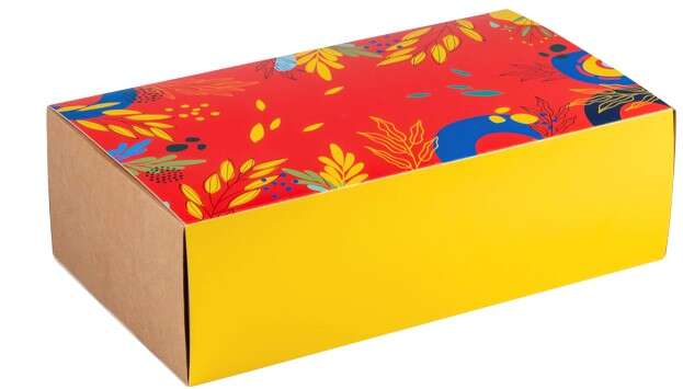  &#8220;SUMMER FLAVORS&#8221; cardboard box : Boxes