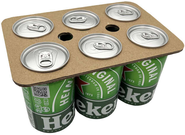 Can holder 6x33CL or 6x50CL : Bottles packaging
