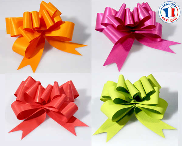 Pull bows  MAT  : Packaging accessories