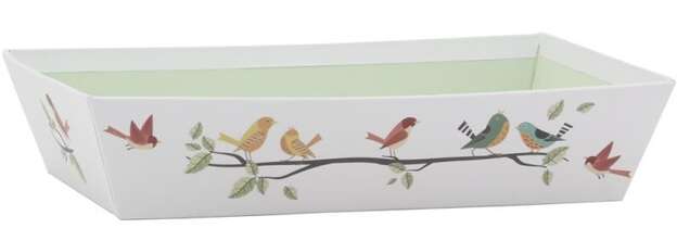 &#8220;Birds&#8221; cardboard basket : Trays, baskets