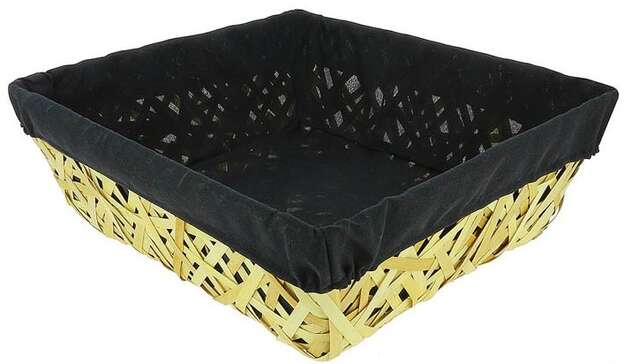 Rectangle Wooden Eclisse Basket : Trays, baskets
