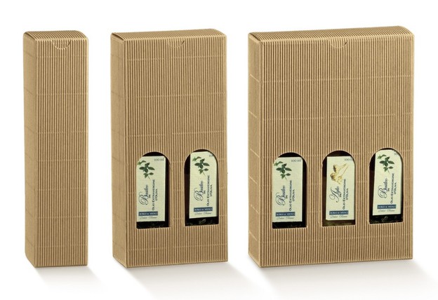 Cardboard boxes H 240 mm : Bottles packaging