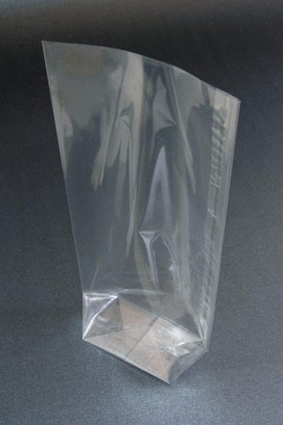 100 Block bottom polypropylene bags : Small bags