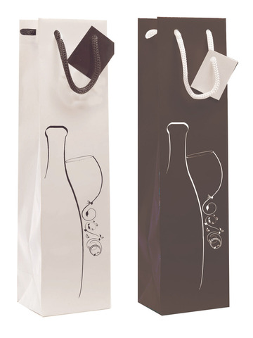 Kraft Bag for 1 bottle Collection Amazone Luxe : Bottles packaging