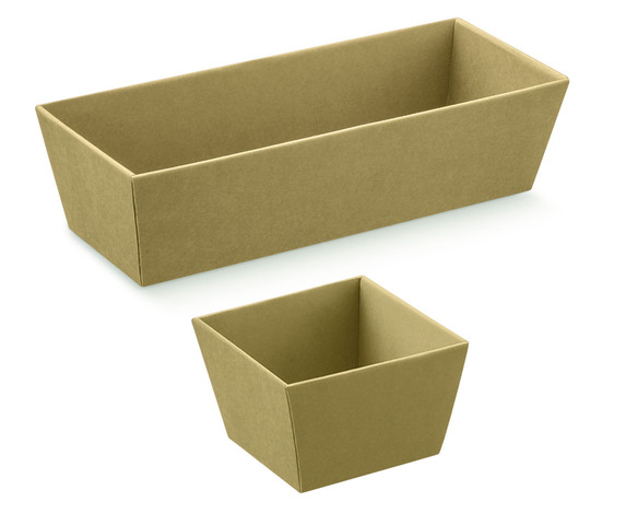 Paperboard basket : Trays, baskets