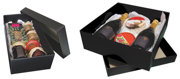 Cardboard box "Gourmet" Black : Boxes